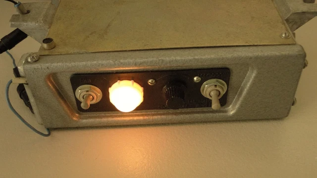 Vintage Soviet Ussr  Add-On Car Amplifier Агу-10-4 For Police Kgb Ambulance Bus