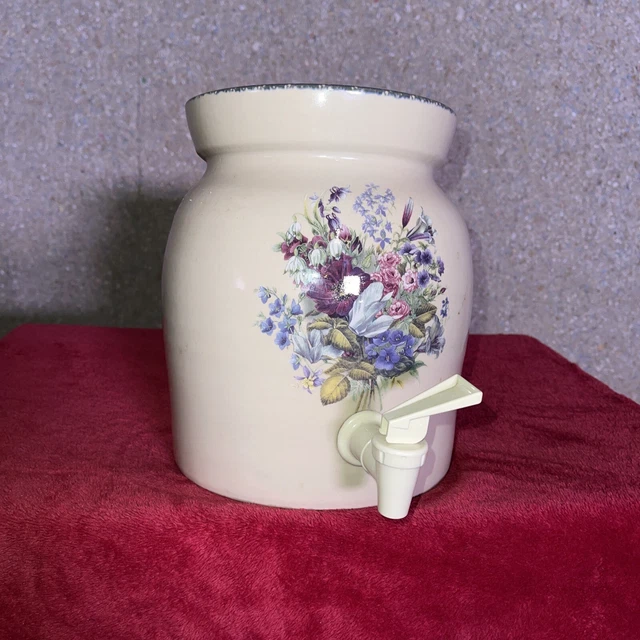 RARE HOME & Garden Party Ltd Stoneware Sunflower Water Dispenser Crock