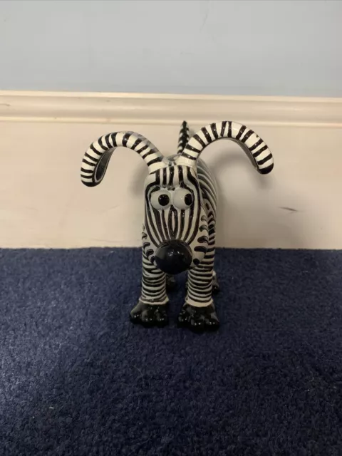 Gromit Unleashed Figure Zebra Grant Stripped Ardman Ornament Wallace And Gromit