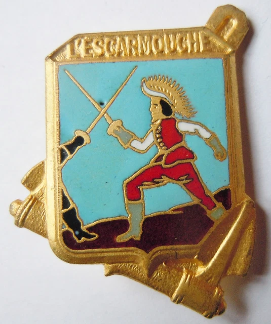 Insigne De La Marine Française - Frégate L'Escarmouche (1944-1961) - Pièce D'occasion Historique