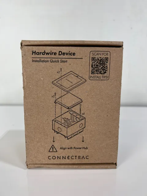 Connectrac Hardwire Monument; 4ckt Device CT.C.PW2.4c.1-DG