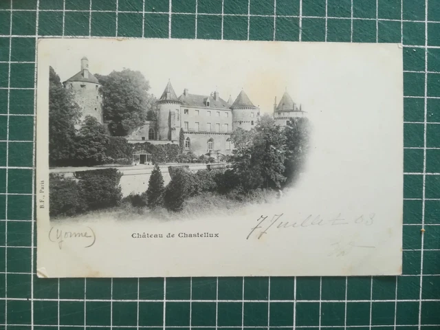 Sc109 CPA Be Circa 1900 Yonne - Castle Of Chastellux On Cure