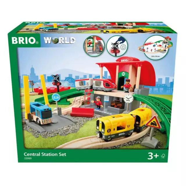 Brio 33989 BRIO Großes City Bahnhof Set 3+Jahre