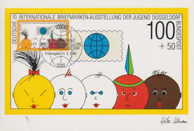 BRD MK FDC MiNr 1472 (1) "10. Internationale Briefmarkenausstellung der Jugend"