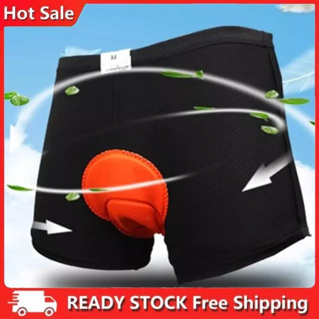 Men Bicycle Cycling Bike Short Underwear Pants Gel 3D Padded Coolmax XXXL