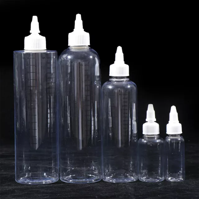 1Pcs Plastic Refillable Bottle Oil Liquid Dropper Bottles Pigment Ink Bf 2