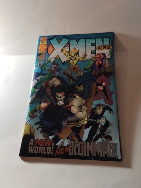 X-Men Alpha #1 CGC 9.8 NM/MT WP 1st APP Dark Beast! Custom Label, Marvel 1995