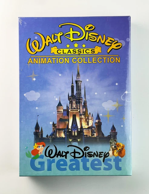 WALT DISNEY® CLASSICS 24-Movies Animation Collection (DVD, 12-Disc Box ...
