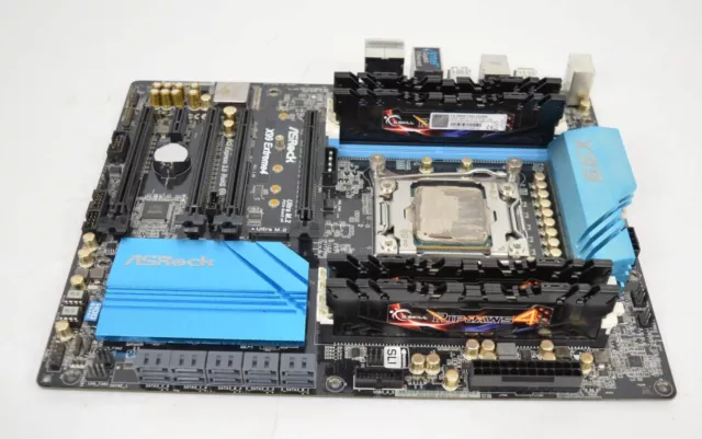 Asrock X99 Extreme4 Motherboard w/ i7 5820K + 32GB DDR4 *RAM Issue*