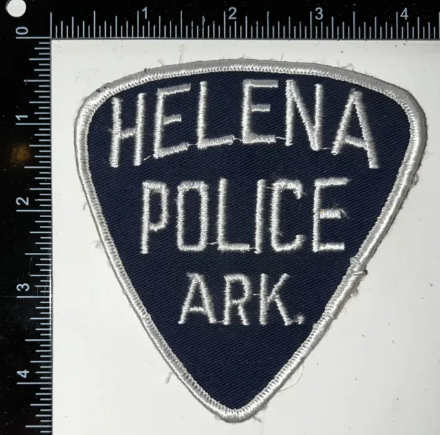 VINTAGE OBSOLETE Arkansas AR Helena Police Department Patch