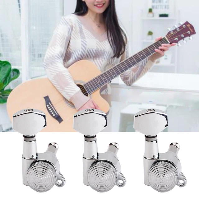 6pcs/set Guitar String Pegs High Stability Quick to Adjust Sturdy Solid Tuning