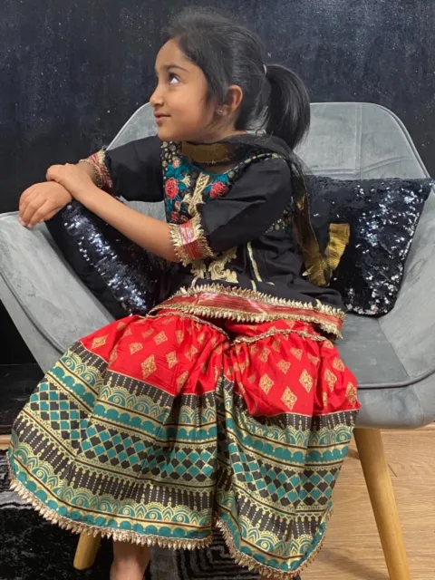 Collezione Eid bambini ragazze pakistane abito eid Maria B abito da sposa abito indiano 3