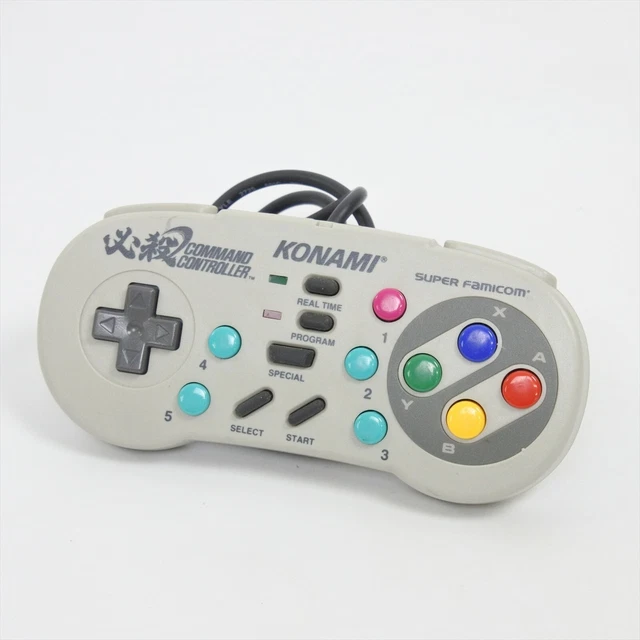 Konami HISSATSU COMMAND CONTROLLER RU009 For Nintendo Super Famicom 1415