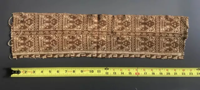 Ancient Pre Columbian Textile Chancay Chimu # 19