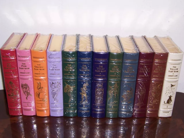 Easton Press Andrew Lang's FAIRY BOOKS 12 volumes (complete) - MINT SEALED