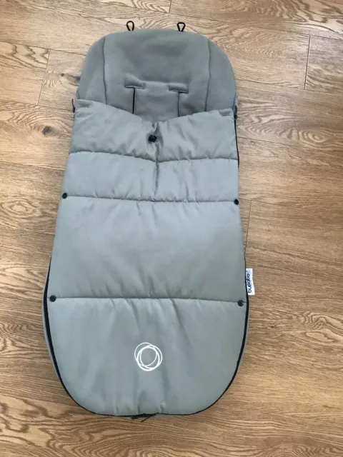 Bugaboo Universal Warm Footmuff/Cosytoes Khaki Ex Cond