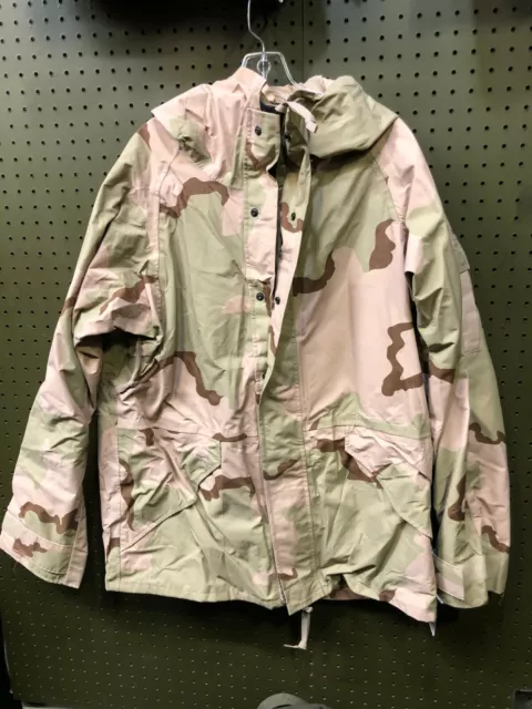 Military Dcu Army Gortex Parka Coat Ecwcs Gen Iii Desert Camo Cold Weather