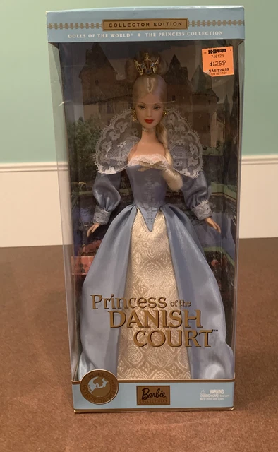 Princess Of The Danish Court Barbie - Dolls of the World Collector Edition NRFB!