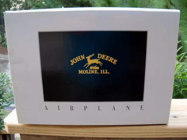 1992 John Deere Airplane Bank Stock #35002 MFG. by Spec Cast NIB