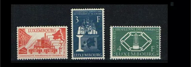 [A46_720] - 1956 - Europe Forerunner Stamps MNH Luxemburg Mi.552-54