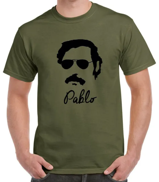 Pablo Escobar Cartel Narcos Retro T-Shirt