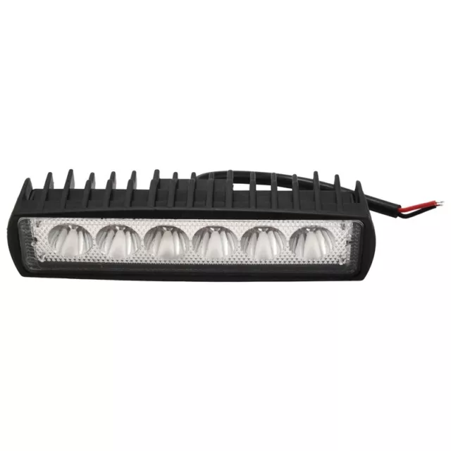 Car Led18W 6 Lamp Work Light Spotlight Ultra-Thin Off-Road Vehicle Overhaul5272