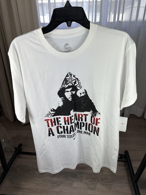 NWT Manny Pacquiao Boxer The Heart of a Champion Nike Fit Dry Shirt XL NEW TAG