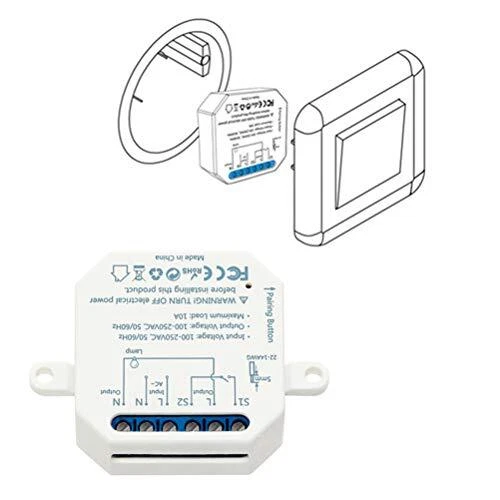 LoraTap 1 module relais WiFi 4.0 l'interrupteur existant reste disponible.
