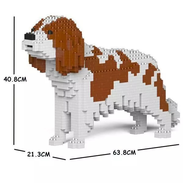 JEKCA Animal Building Blocks Kit for Kidults Cavalier King Charles Spaniel 01C-M