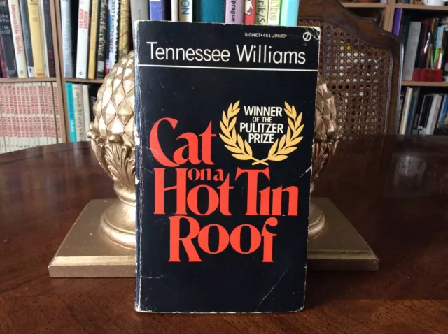 Cat on a Hot Tin Roof by Tennessee Williams 1955 Signet Mass Maket PB