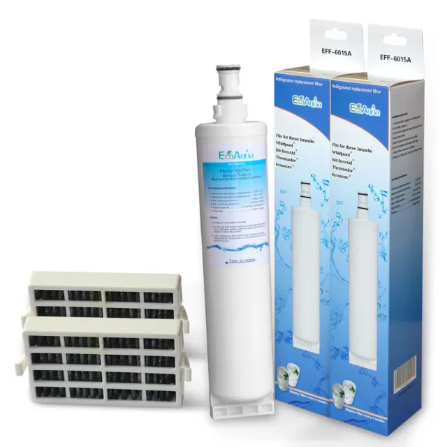 2x alternative Bauknecht Wasserfilter 484000008723 SBS003 plus Hygienefilter (34