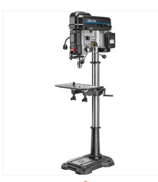 18". Floor Standing Drill Press with work light. Laser and 16 speeds