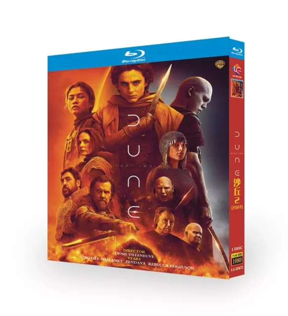 DUNE PART TWO (2024) Bluray TV Series 1 Disc Region free English
