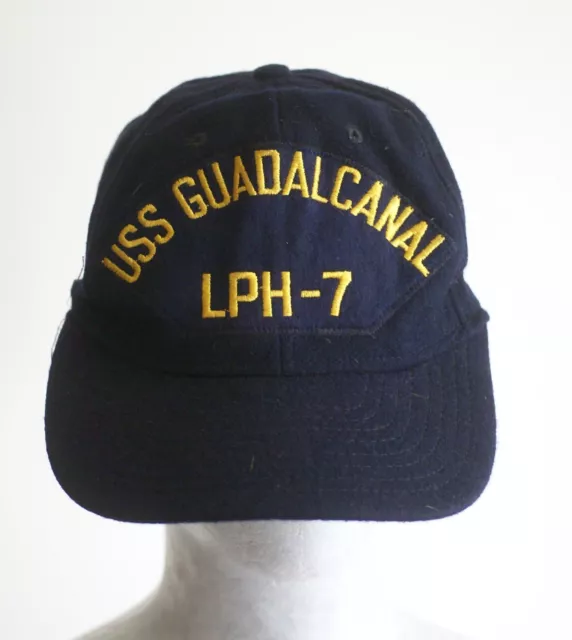 USN USS Guadalcanal LPH-7 baseball cap