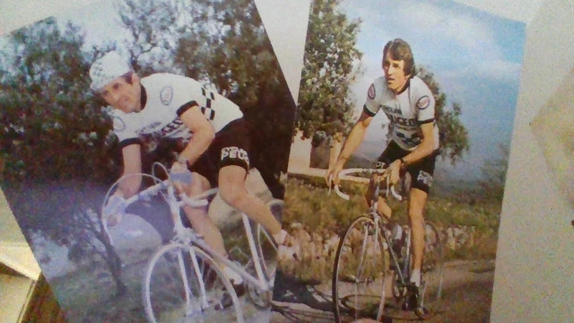 Photo Vintage Cyclisme – Martin Pinera Leader Du Tour D’Espagne 1968