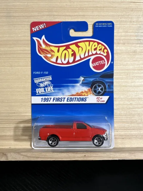 Hot Wheels 1997 First Editions Ford F-150 2/12 Collector 513 New!