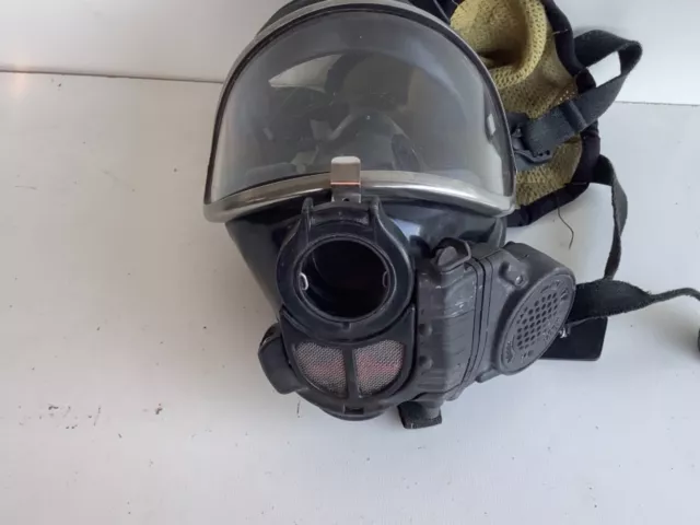 DRAGER PANORAMA NOVA SCBA Gas Mask Full Face Respirator HUD Voice Amp #2 2