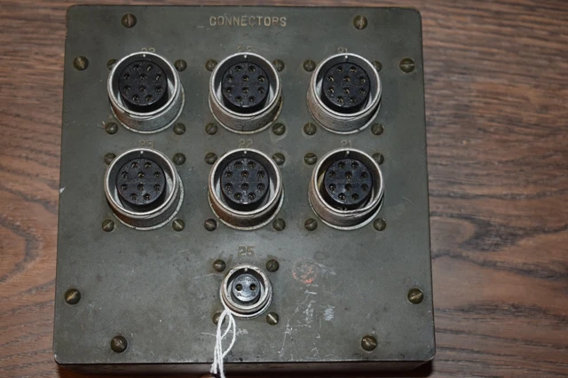 Htf Military Aircraft Wwii Jb-93 Junction Connector Box
