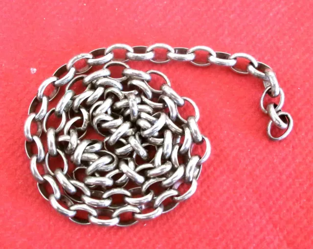 Antique 215 year old Sterling Silver Belcher Watch Chain, King George III, 1809
