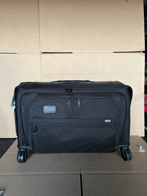 Tumi Alpha 3 Garment 4 Wheeled Carry On Rolling Bag $925 Black 2203038 11