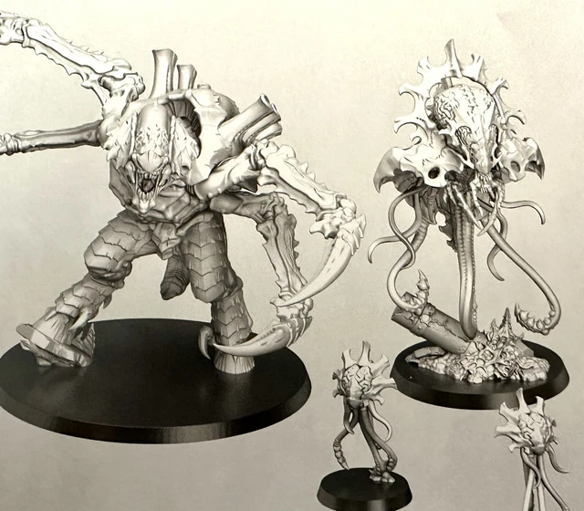 Neurotyrant WARHAMMER 40K LEVIATHAN Tyranids Neurotyrant + Screamer-Killer NoS £33. ...