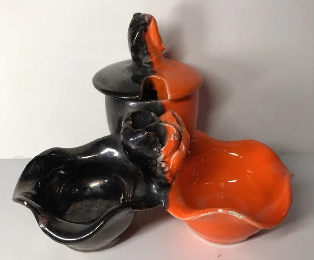Salières En Céramique Vintage Tomates, Rouge Brillant, Fabrication Française Des Années 60 – Top Déco !