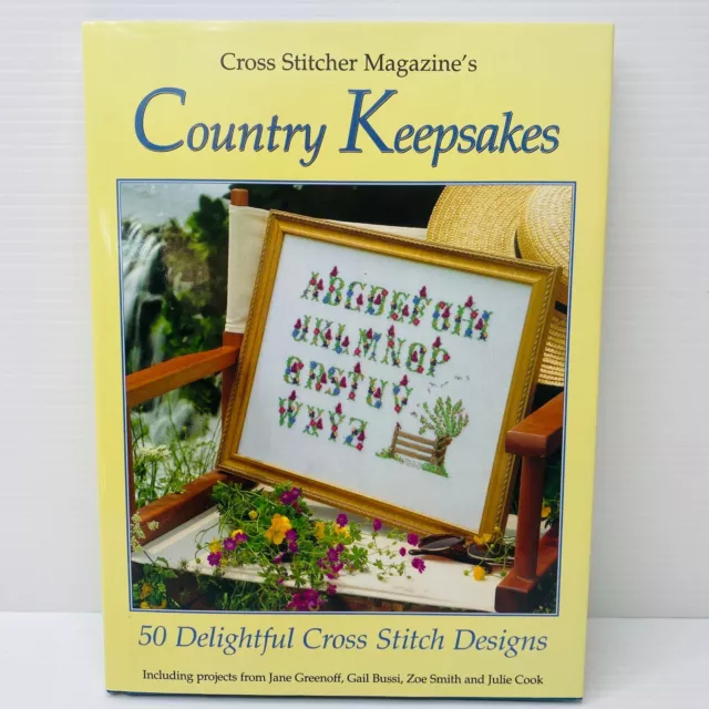 Cross Stitcher Magazine's Country Keepsakes Cross Stitch Embroidery Needlepoint