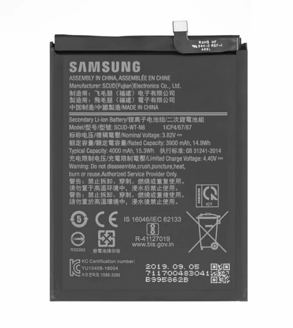 SAMSUNG BATTERIA LI-POLY 3,82V 4000mAh GH81-18936A PER GALAXY A10S SM-A107F