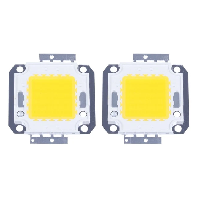 2X 3800LM 50W LED Chip Lampade Luce Calda di Potenza Fai Da Te N1R1