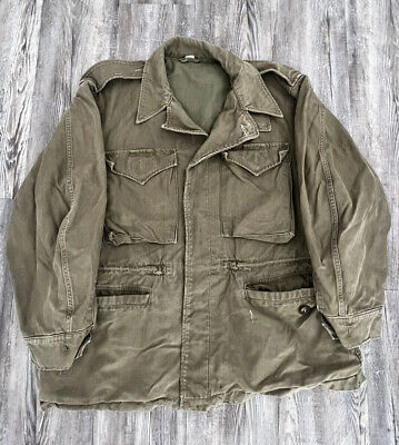 WWII WW2 1940'S US Army M-1943 Field Jacket Coat M43 Size 38 Nice ...