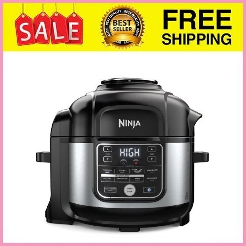 FOODI® 10IN1 6.5QUART Pro Pressure Cooker Air Fryer Multicooker