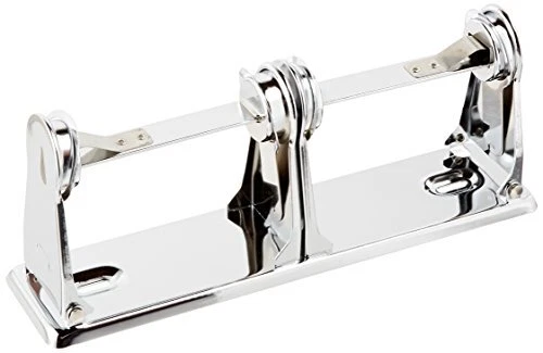 Winco TTH-2 Double Roll Toilet Tissue Dispenser SteelMedium