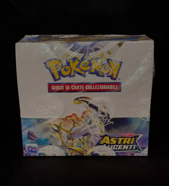 box da 36 bustine pokemon astri lucenti sealed ITA