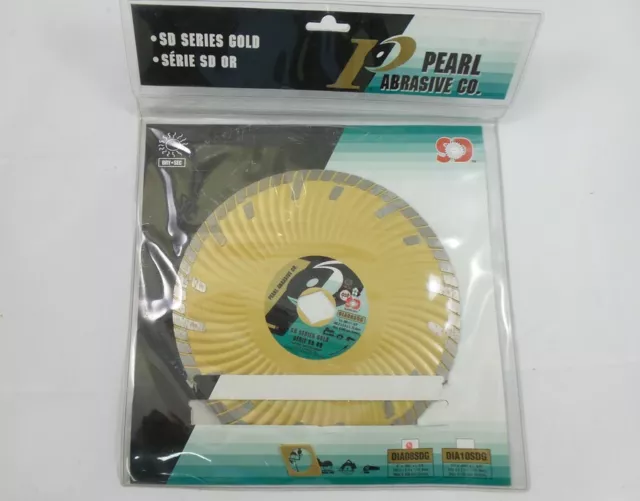 Pearl Premium 8" Turbo High-Speed Diamond Saw Blade 5/8" Arbor (DIA08SDG)